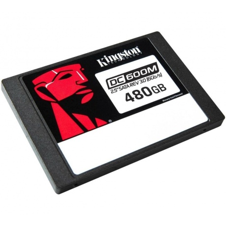 Накопитель SSD 2.5&quot; Kingston Enterprise DC600M SATA 3 480GB (SEDC600M/480G) - фото 1