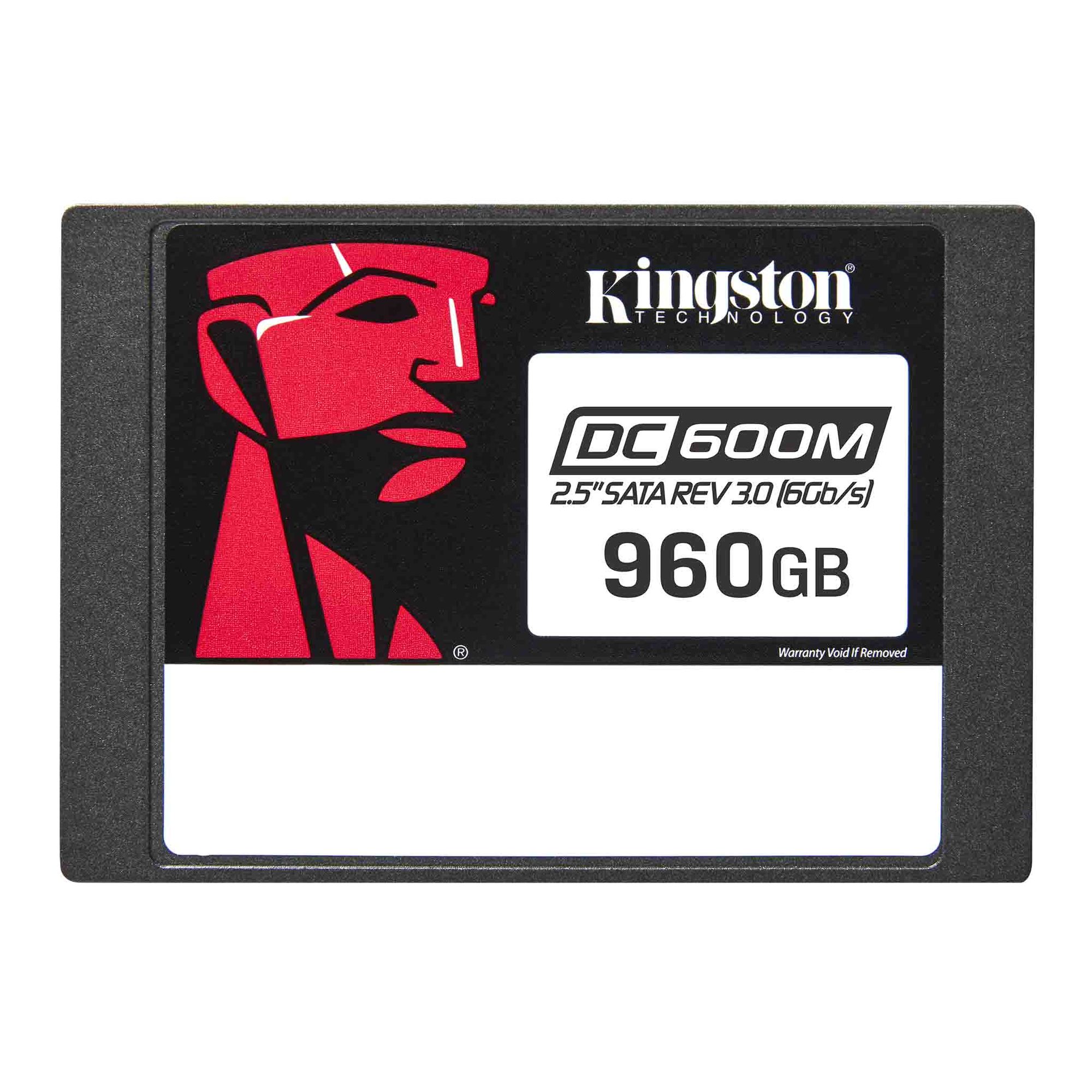 Накопитель SSD 2.5 Kingston Enterprise DC600M SATA 3 960GB (SEDC600M/960G) накопитель ssd synology sata2 5 960gb 6gb s sat5210 960g