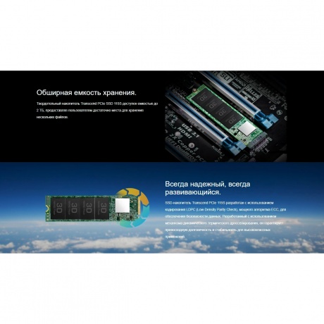 Накопитель SSD M.2 Transcend 500Gb MTE115S (TS500GMTE115S) - фото 5