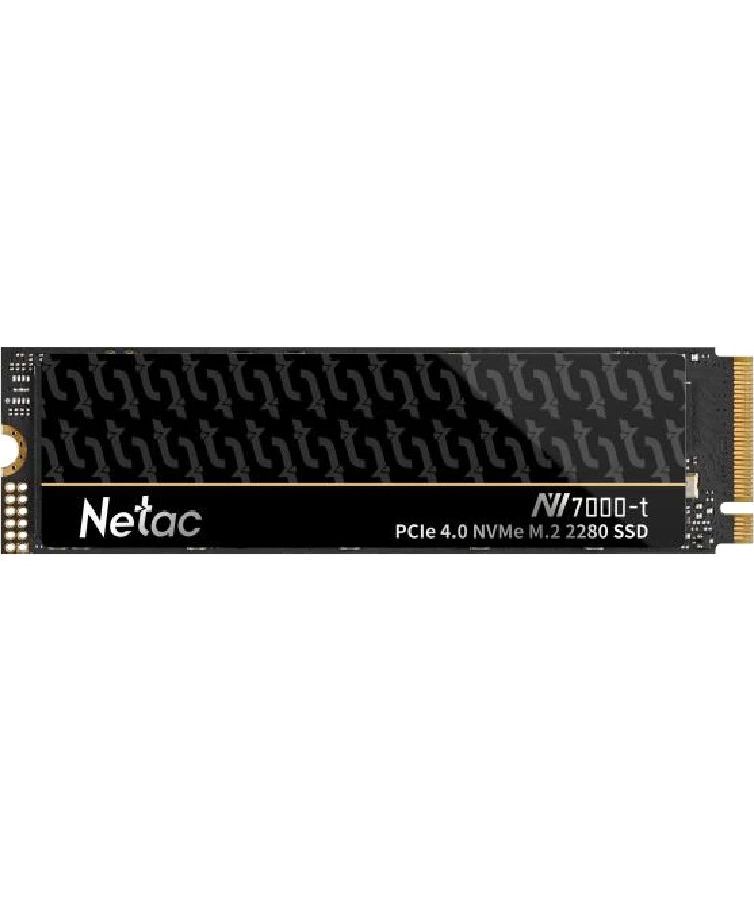 Накопитель SSD M.2 Netac 1.0Tb NV7000-t Series (NT01NV7000T-1T0-E4X) накопитель ssd netac m 2 2280 nv2000 nvme pcie 512gb nt01nv2000 512 e4x