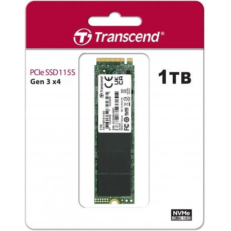 Накопитель SSD M.2 Transcend 1.0Tb MTE115S (TS1TMTE115S) - фото 3