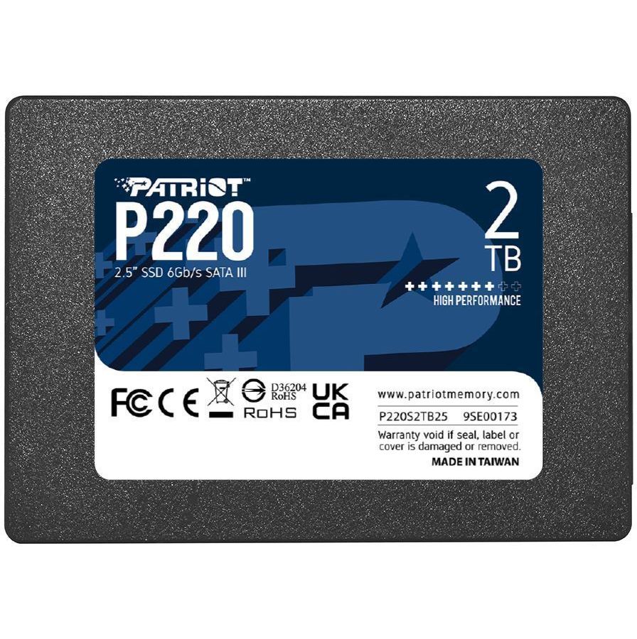 Накопитель SSD 2.5 Patriot 2.0TB P220 фотографии