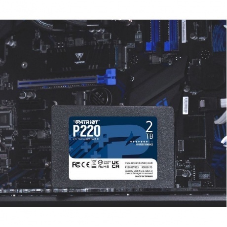 Накопитель SSD 2.5&quot; Patriot 2.0TB P220 &lt;P220S2TB25&gt; - фото 4