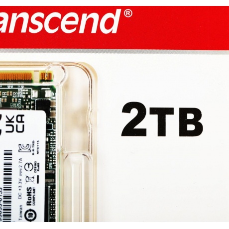 Накопитель SSD M.2 Transcend 2.0Tb MTE115S (TS2TMTE115S) - фото 3