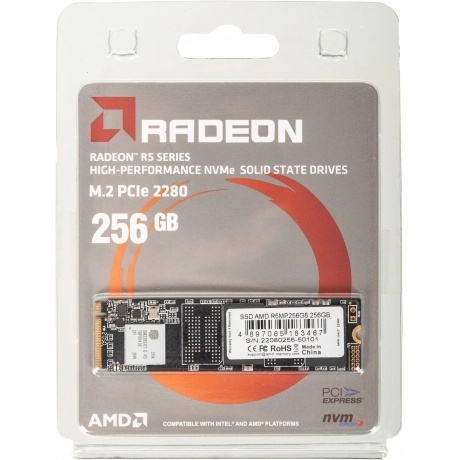 Накопитель SSD AMD Radeon R5 256GB (R5MP256G8 bulk) - фото 3