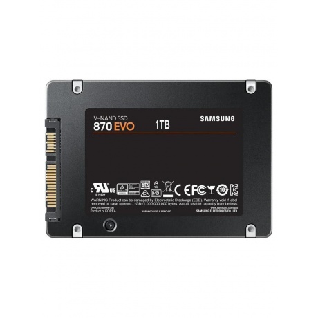 Накопитель SSD Samsung 870 EVO 1TB (MZ-77E1T0B/EU) - фото 2
