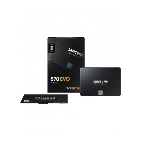 Накопитель SSD Samsung 870 EVO 4TB (MZ-77E4T0B/EU) - фото 10
