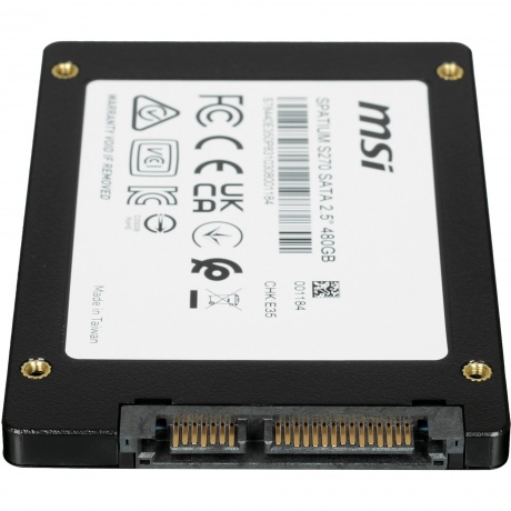 Накопитель SSD MSI SPATIUM S270 480GB (S78-440E350-P83) - фото 3