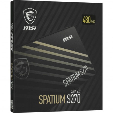 Накопитель SSD MSI SPATIUM S270 480GB (S78-440E350-P83) - фото 4