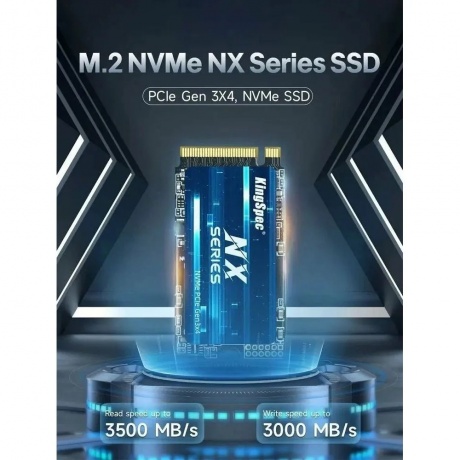 Накопитель SSD KingSpec 512Gb NXM Series (NXM-512 2242) - фото 12