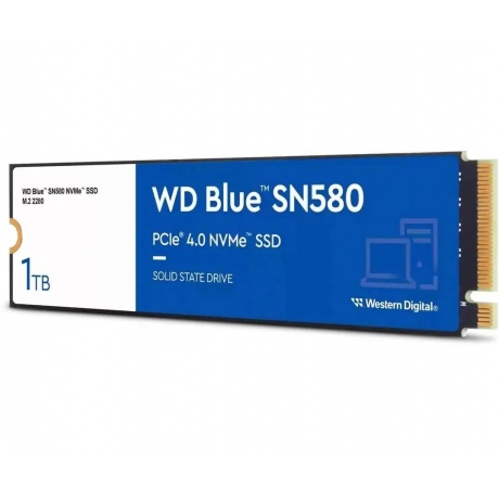 Накопитель SSD WD Blue SN580 1000GB M.2 (WDS100T3B0E) - фото 2