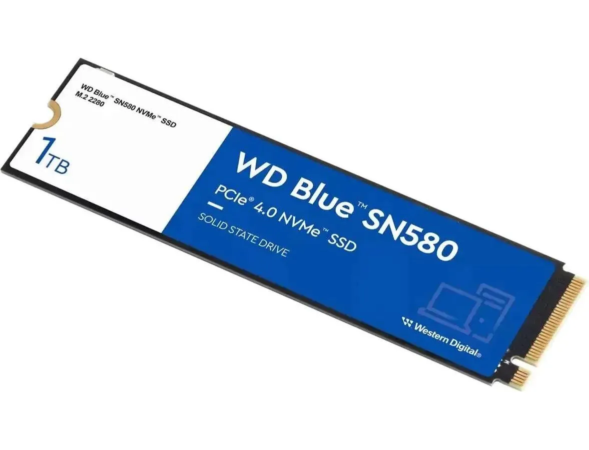 Накопитель SSD WD Blue SN580 1000GB M.2 (WDS100T3B0E) - фото 3