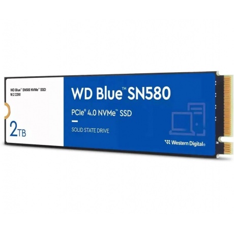 Накопитель SSD WD Blue SN580 (WDS200T3B0E) - фото 2