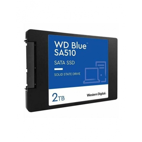 Накопитель SSD WD Blue 2.5&quot; 2TB Blue (WDS200T3B0A) - фото 1