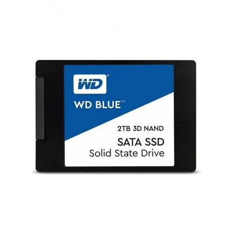 Накопитель SSD WD Blue 2.5&quot; 2TB Blue (WDS200T3B0A) - фото 2