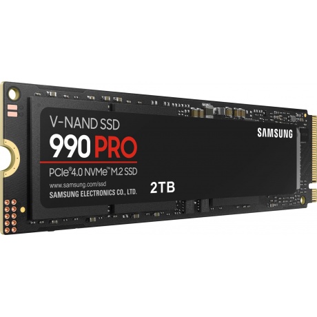 Накопитель SSD Samsung 990 PRO 2TB MZ-V9P2T0B/AM - фото 3
