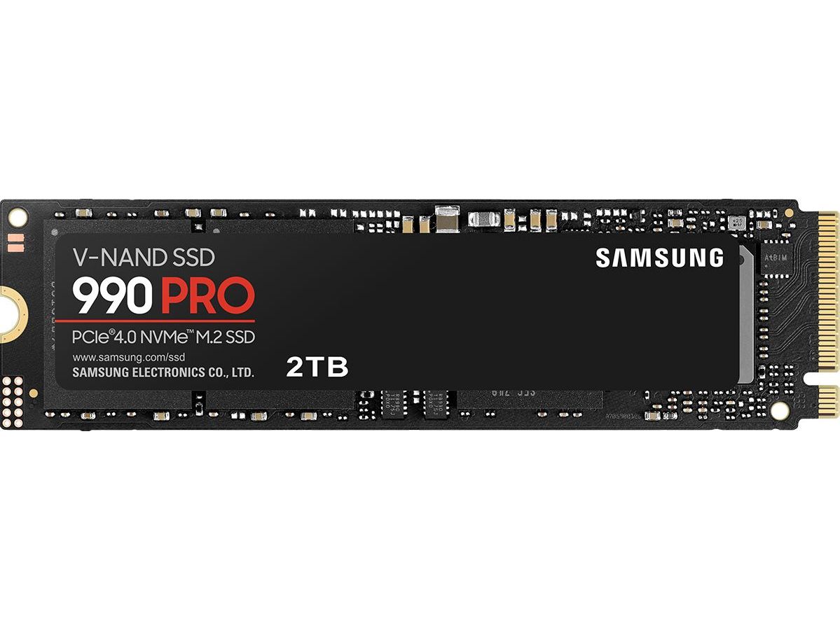 Накопитель SSD Samsung 990 PRO 2TB MZ-V9P2T0B/AM внутренний ssd samsung 990 pro 2 тб mz v9p2t0b am