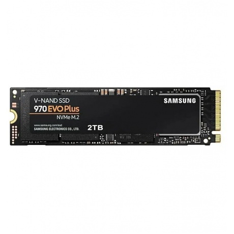Накопитель SSD Samsung 2TB 970 EVO Plus (MZ-V7S2T0B/AM) - фото 1