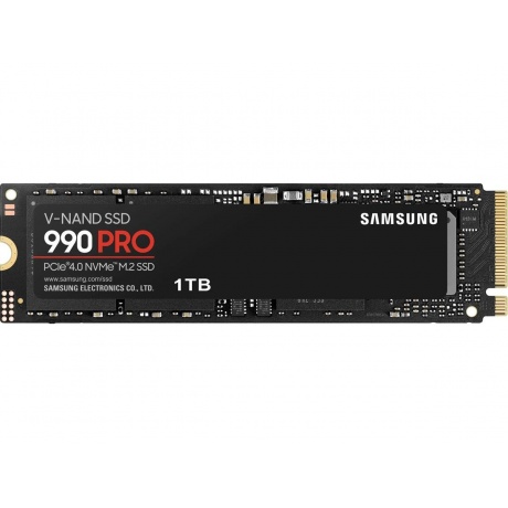 

Накопитель SSD Samsung 1TB 990 PRO Black (MZ-V9P1T0B/AM)