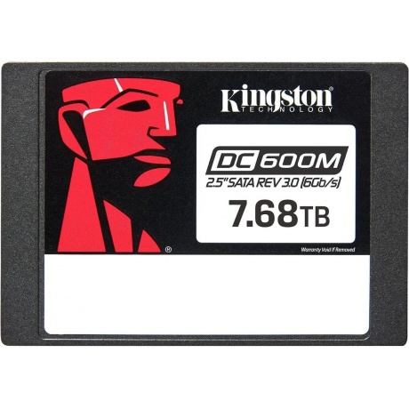 Накопитель SSD Kingston 7680GB 2.5&quot; SATA 3 (SEDC600M/7680G) - фото 1
