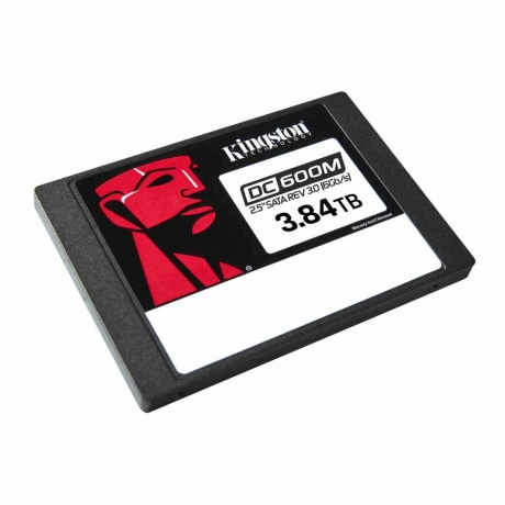 Накопитель SSD Kingston 3840GB 2.5&quot; SATA 3 (SEDC600M/3840G) - фото 2