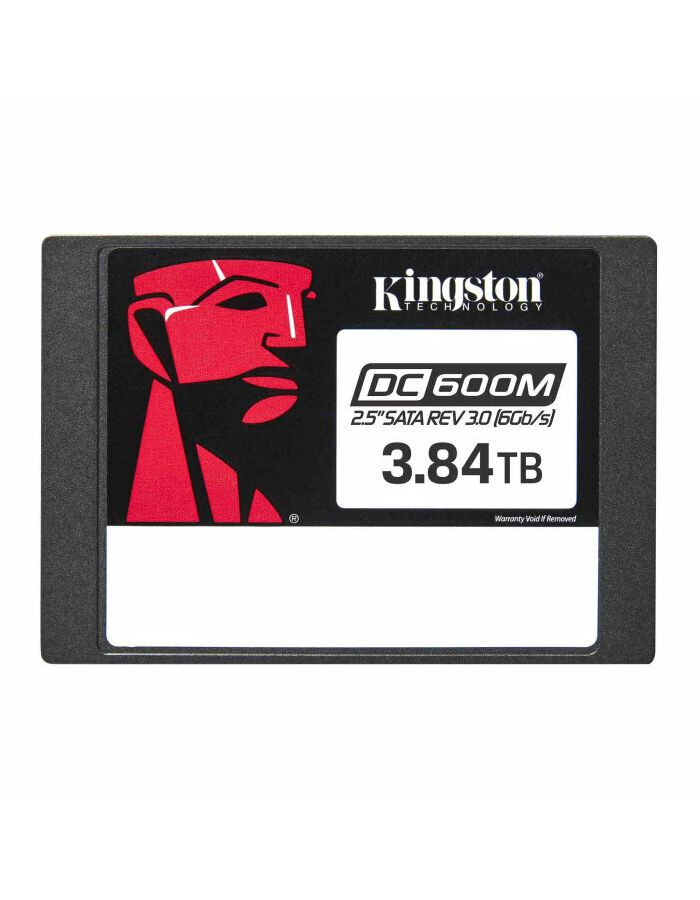 Накопитель SSD Kingston 3840GB 2.5 SATA 3 (SEDC600M/3840G) накопитель ssd 2 5 kingston enterprise dc600m sata 3 480gb sedc600m 480g