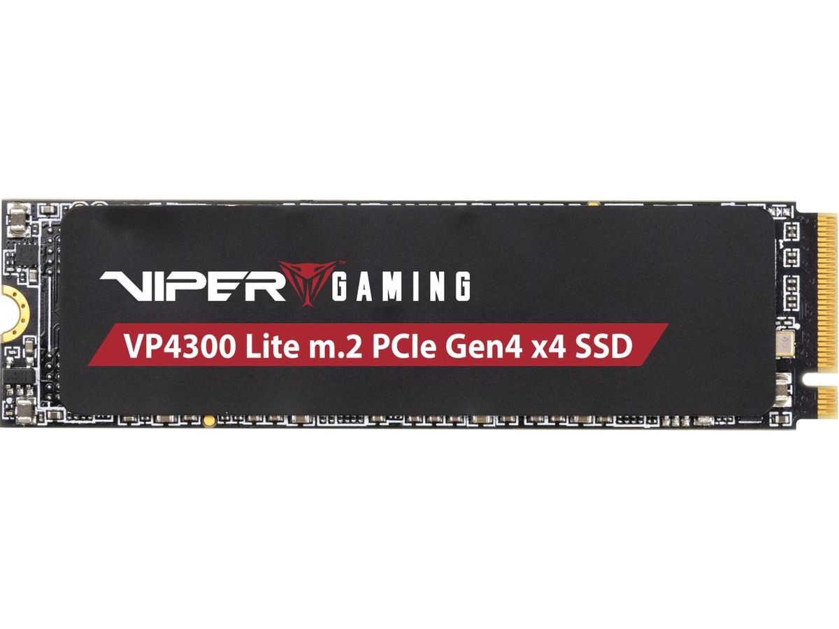 цена Накопитель SSD Patriot 500GB Viper VP4300 Lite M.2 (VP4300L500GM28H)
