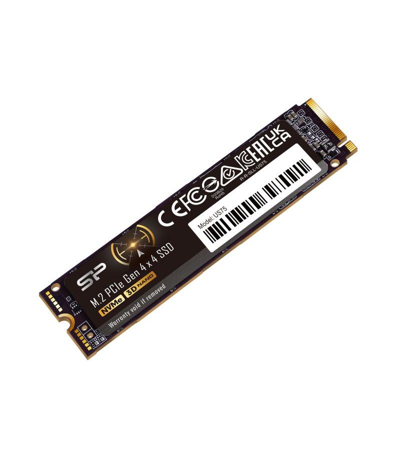 цена Накопитель SSD Silicon Power 2TB M.2 (SP02KGBP44US7505)
