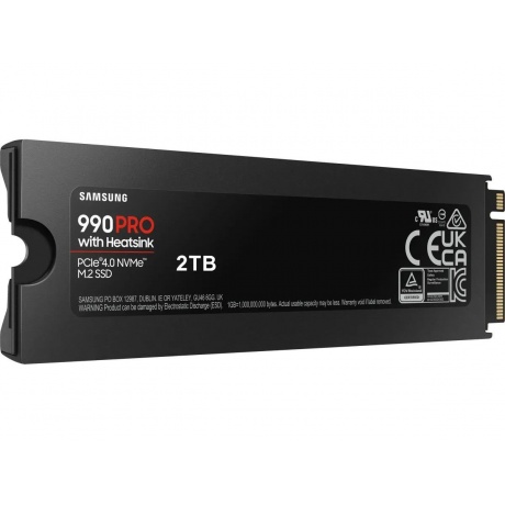 Накопитель SSD Samsung M.2 990 PRO 2TB (MZ-V9P2T0CW) - фото 2