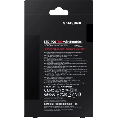 Накопитель SSD Samsung M.2 990 PRO 2TB (MZ-V9P2T0CW) - фото 4