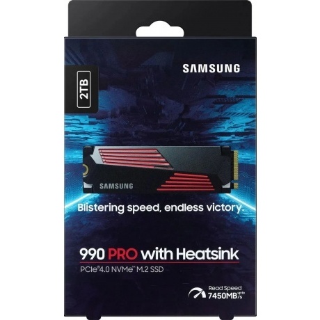 Накопитель SSD Samsung M.2 990 PRO 2TB (MZ-V9P2T0CW) - фото 3