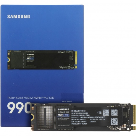 Накопитель SSD Samsung 2000Gb 990 EVOl (MZ-V9E2T0BW) - фото 3