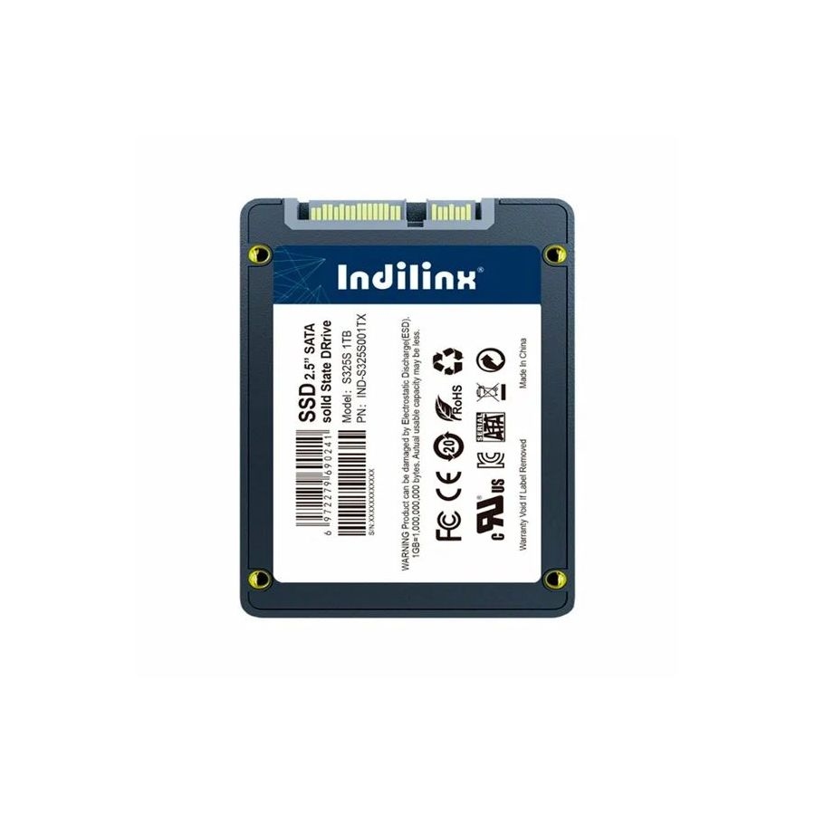 Накопитель SSD Indilinx SATA III 1Tb (IND-S325S001TX) накопитель ssd indilinx m 2 256gb ind 4xn80s256gx
