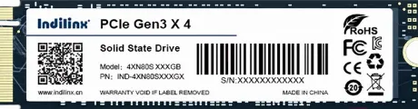 Накопитель SSD Indilinx M.2 512Gb 2280 (IND-4XN80S512GX)