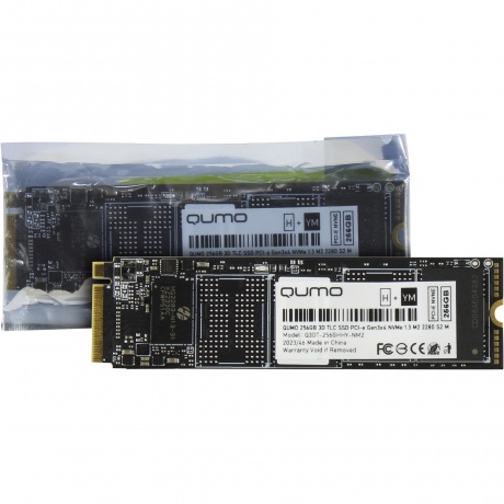 Накопитель SSD Qumo M.2 256GB QM Novation (Q3DT-256GHHY-NM2) - фото 2