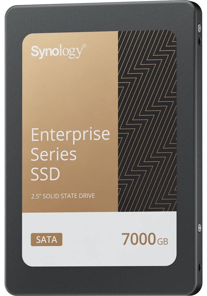 Накопитель SSD Synology SATA 2.5 7TB (SAT5210-7000G) накопитель ssd synology sata2 5 1 92tb 6gb s sat5210 1920g