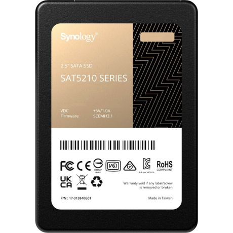 Накопитель SSD Synology SATA 2.5" 7TB (SAT5210-7000G)