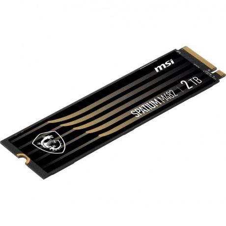 Накопитель SSD MSI PCIE 4.0 NVME M.2 2TB SPATIUM M482 2TB (S78-440Q730-P83) - фото 2