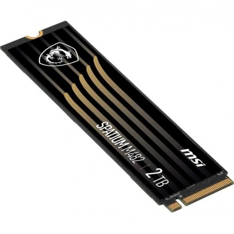 Накопитель SSD MSI PCIE 4.0 NVME M.2 2TB SPATIUM M482 2TB (S78-440Q730-P83) - фото 3