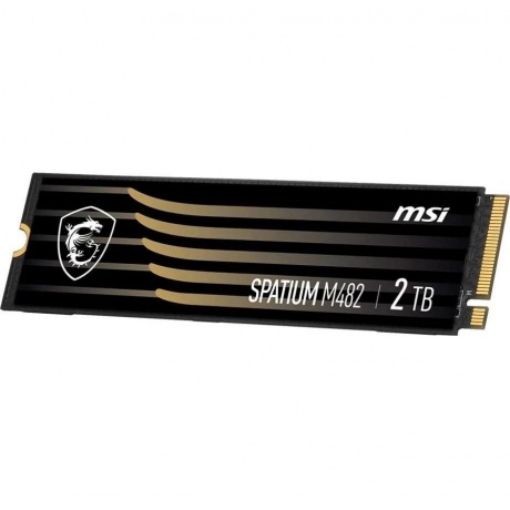Накопитель SSD MSI PCIE 4.0 NVME M.2 2TB SPATIUM M482 2TB (S78-440Q730-P83) - фото 4