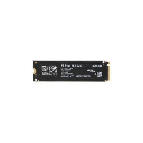 Накопитель SSD Crucial P3 Plus 4TB (CT4000P3PSSD8) - фото 3