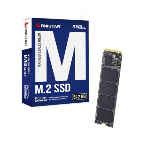 SSD диск Biostar M760 512GB (M760-512G) - фото 1