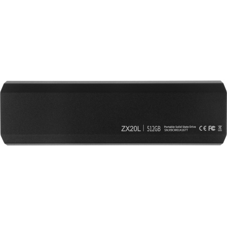 Внешний накопитель Netac ZX20L 512Gb [NT01ZX20L-512G-32BK] - фото 2