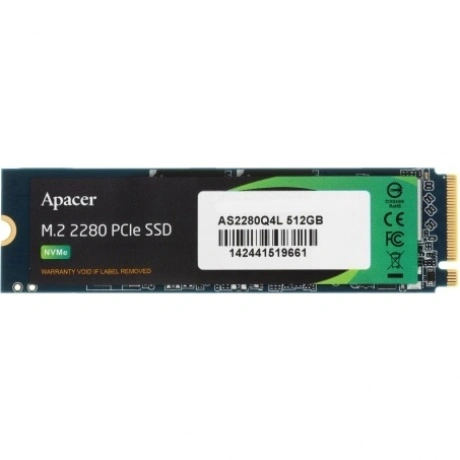 Накопитель M.2 NVMe Apacer AS2280Q4L 512 ГБ [AP512GAS2280Q4L-1]