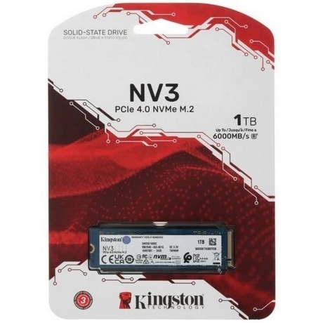 SSD диск Kingston NV3 1TB (SNV3S/1000G) - фото 4
