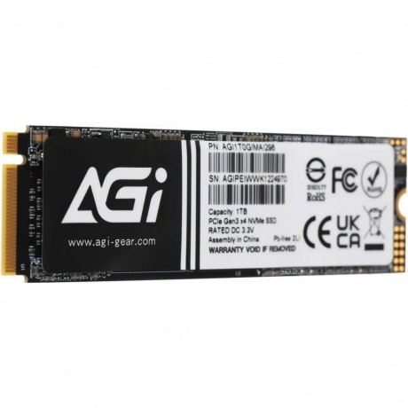 Накопитель SSD AGi 1Tb (AGI1T0GIMAI298-CB) - фото 3
