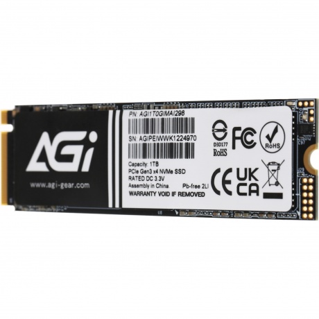 Накопитель SSD AGi 1Tb (AGI1T0GIMAI298-CB) - фото 9