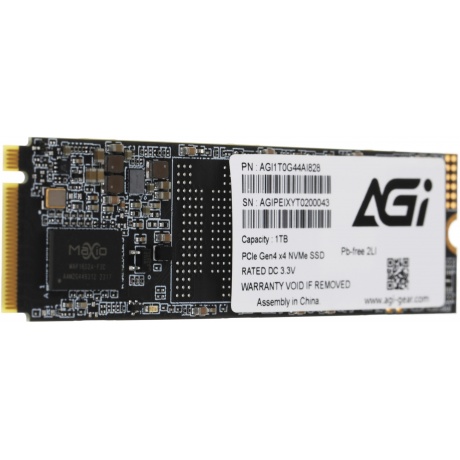 Накопитель SSD AGi 1Tb (AGI1T0G44AI828-CB) - фото 7