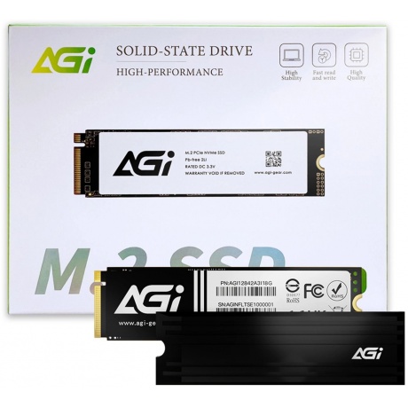 Накопитель SSD AGi 2Tb (AGI2T0G44AI828-CB) - фото 2