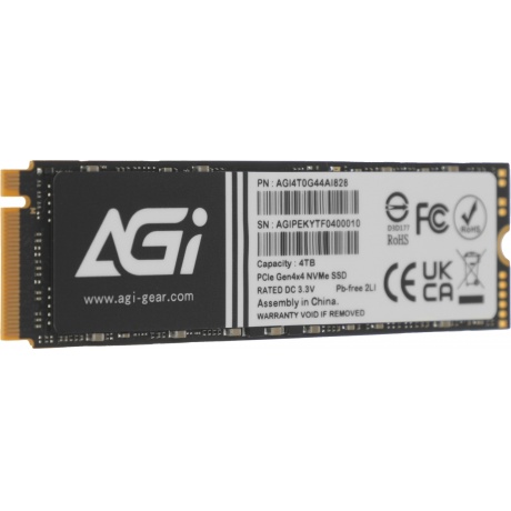 Накопитель SSD AGi 4Tb (AGI4T0G44AI828-CB) - фото 1